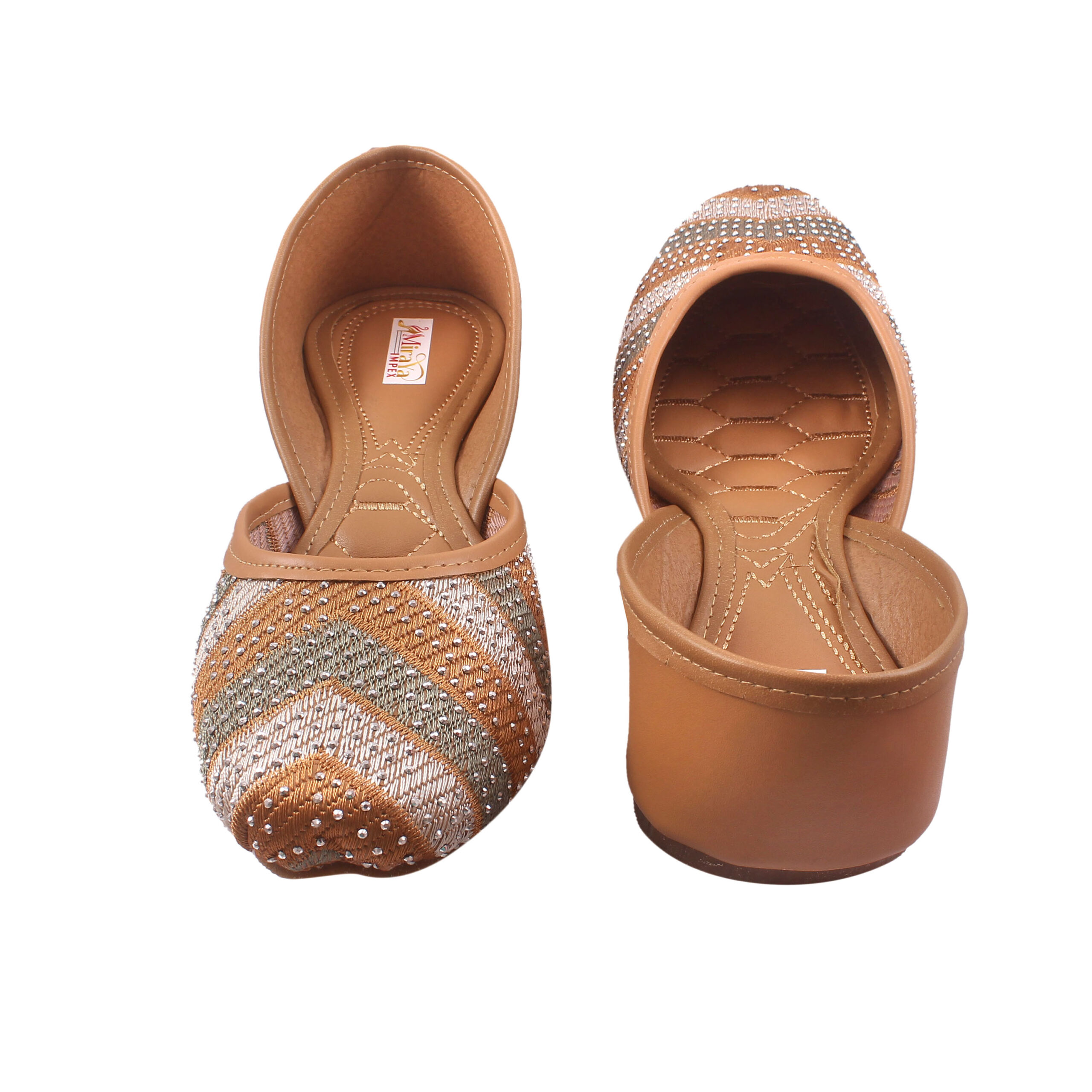 Rasbery Bloom Bridal Juttis - Image 5